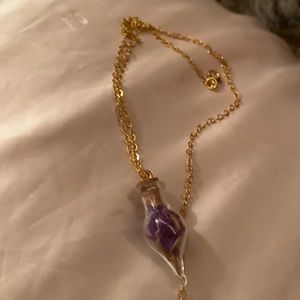 18” lilac necklace